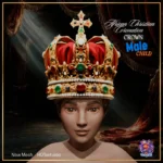 African Christian Filigree Crown-Child