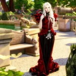 Montage Impression Gown
