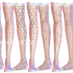 Чулки и гольфы для симочек "Angel Eyes Frilly Lace Socks"