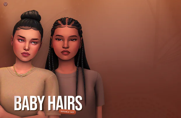 Baby hairs - double set(Download)