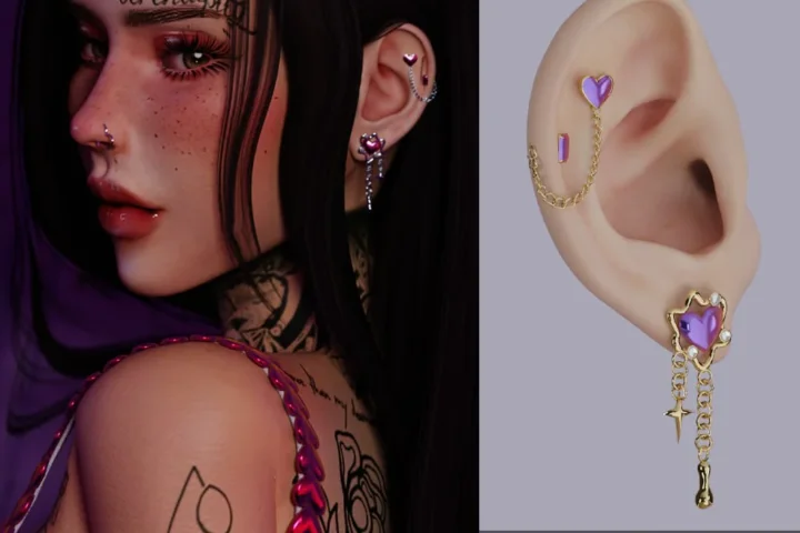 Overkillsimmer - Jenn Earrings