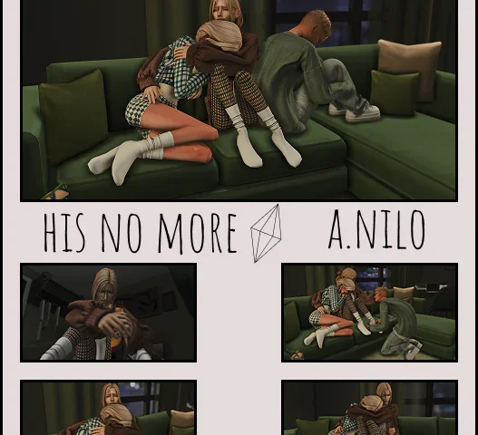 Набор поз by a.nilo "His no more"