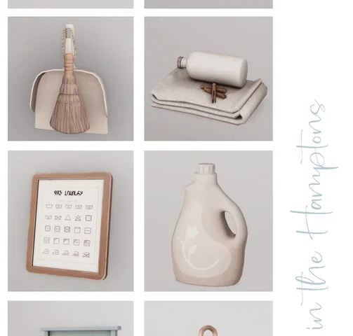 Hamptons Laundry room