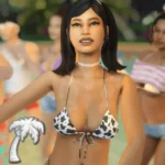 Pool Party Set | 30+ Animated Deco Sims