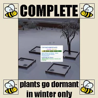 COMPLETE Plants Go Dormant in Winter Only