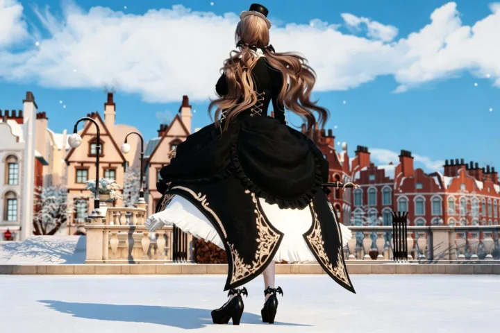 A cute Gothic Lolita dress