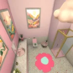 Confetti x bubblegum bathroom pink