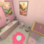 Confetti x bubblegum bathroom pink