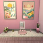 Confetti x bubblegum bathroom pink