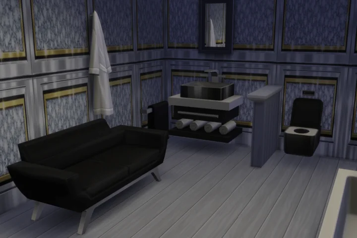 Crystal wall and floor