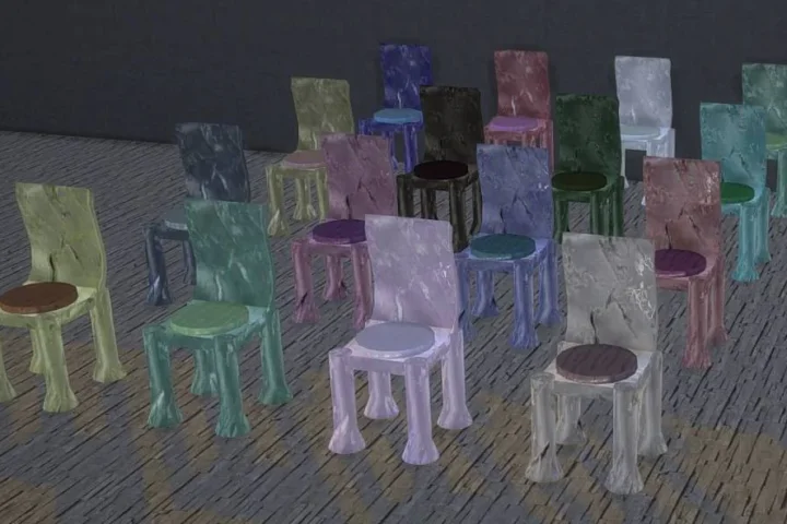 The Timeless Hearth Marble Chair
