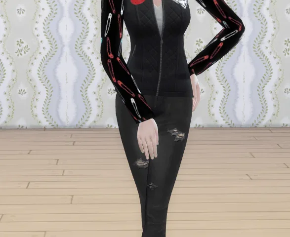 Dark jacket