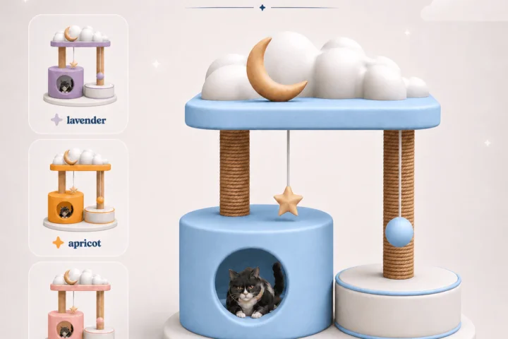 Домик-когтеточка Cloud Cat Tree