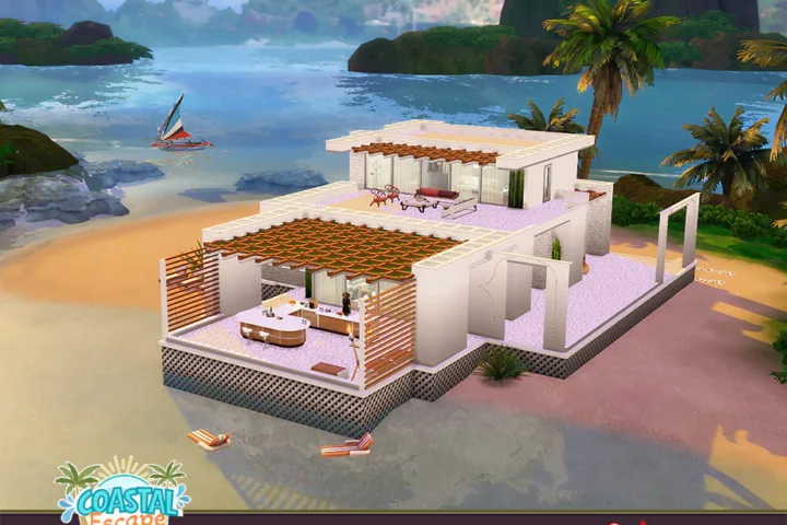 Flavia by the beach
