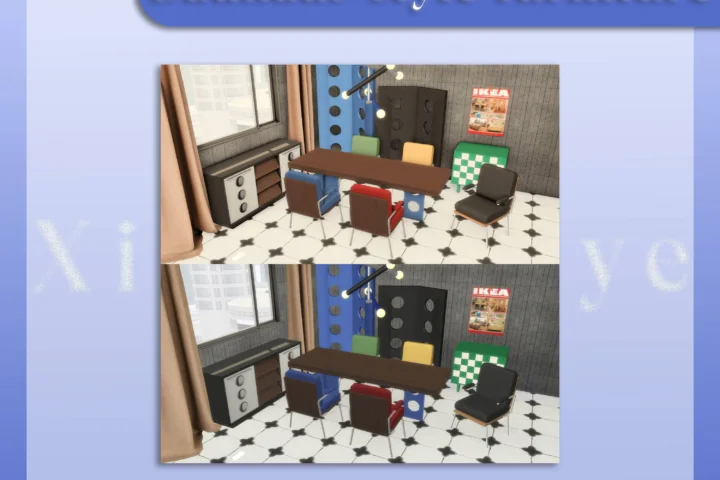 Bauhaus-style furniture