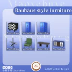 Bauhaus-style furniture