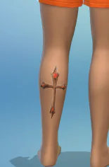 Cross of Hope Male Tattoo Base Game
