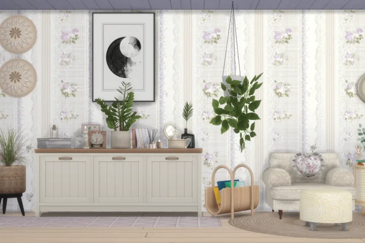 Vintage Cottage Wallpaper Collection