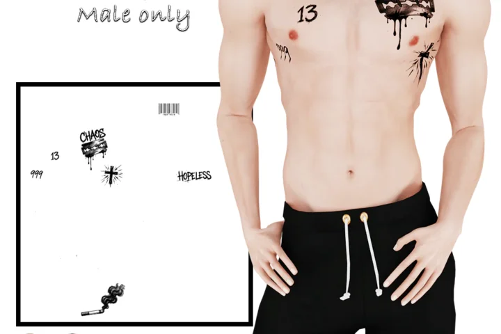 Male tattoo #108