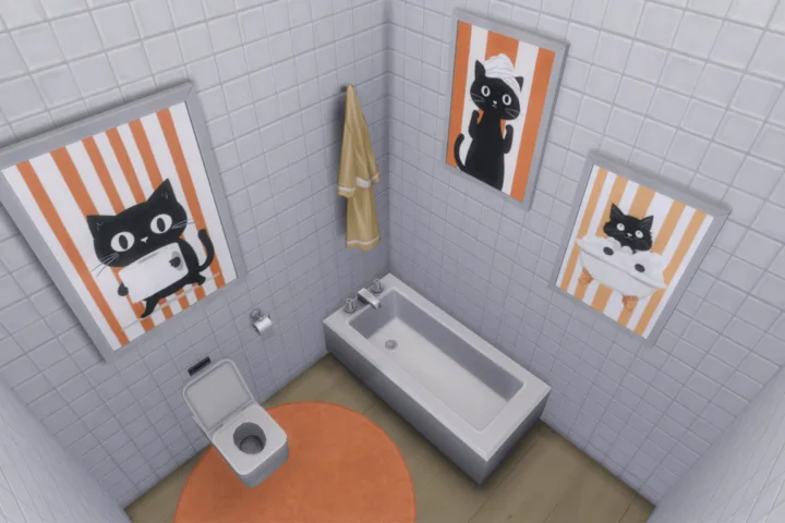 The Meow-gical Bathroom Set
