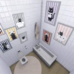 The Meow-gical Bathroom Set