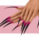 Matte French Nails