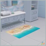 July Coastal Bathroom Rugs