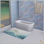 July Coastal Bathroom Rugs