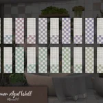 Damero Azul Wall