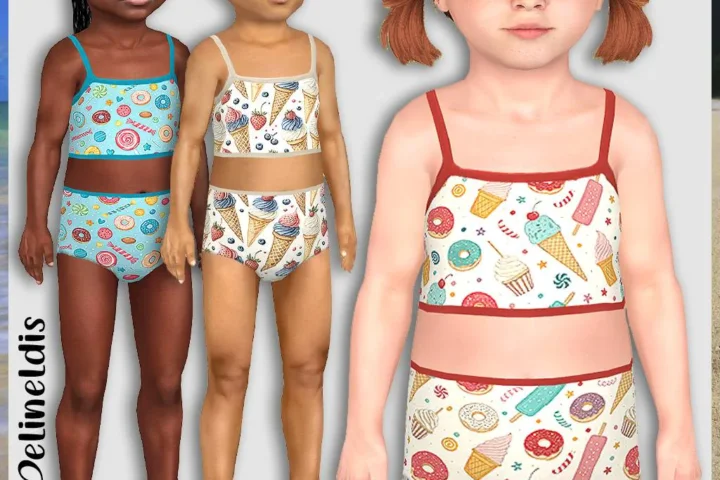 Toddler Ice Cream Bikini