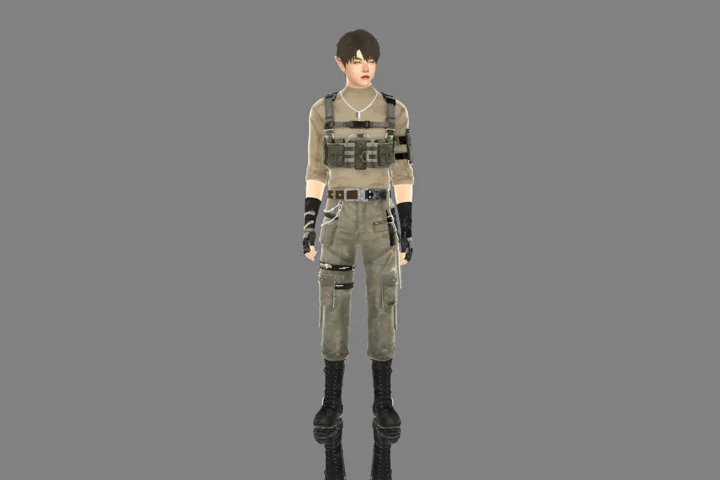 [L4D] SHEATHED OUTFIT (MALE VERSION)