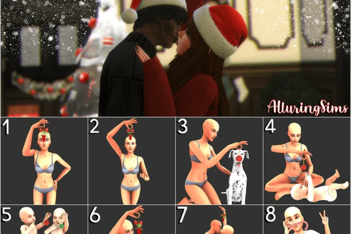 Merry Winterfest - Pose Pack