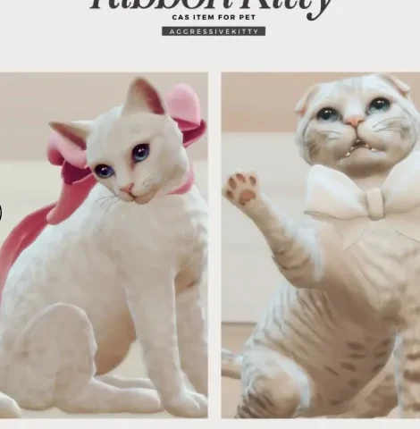 Бантики для кошек "Ribbon Kitty"