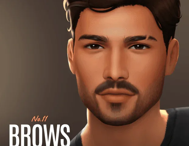 Сет мужских бровей Eyebrow Set No11