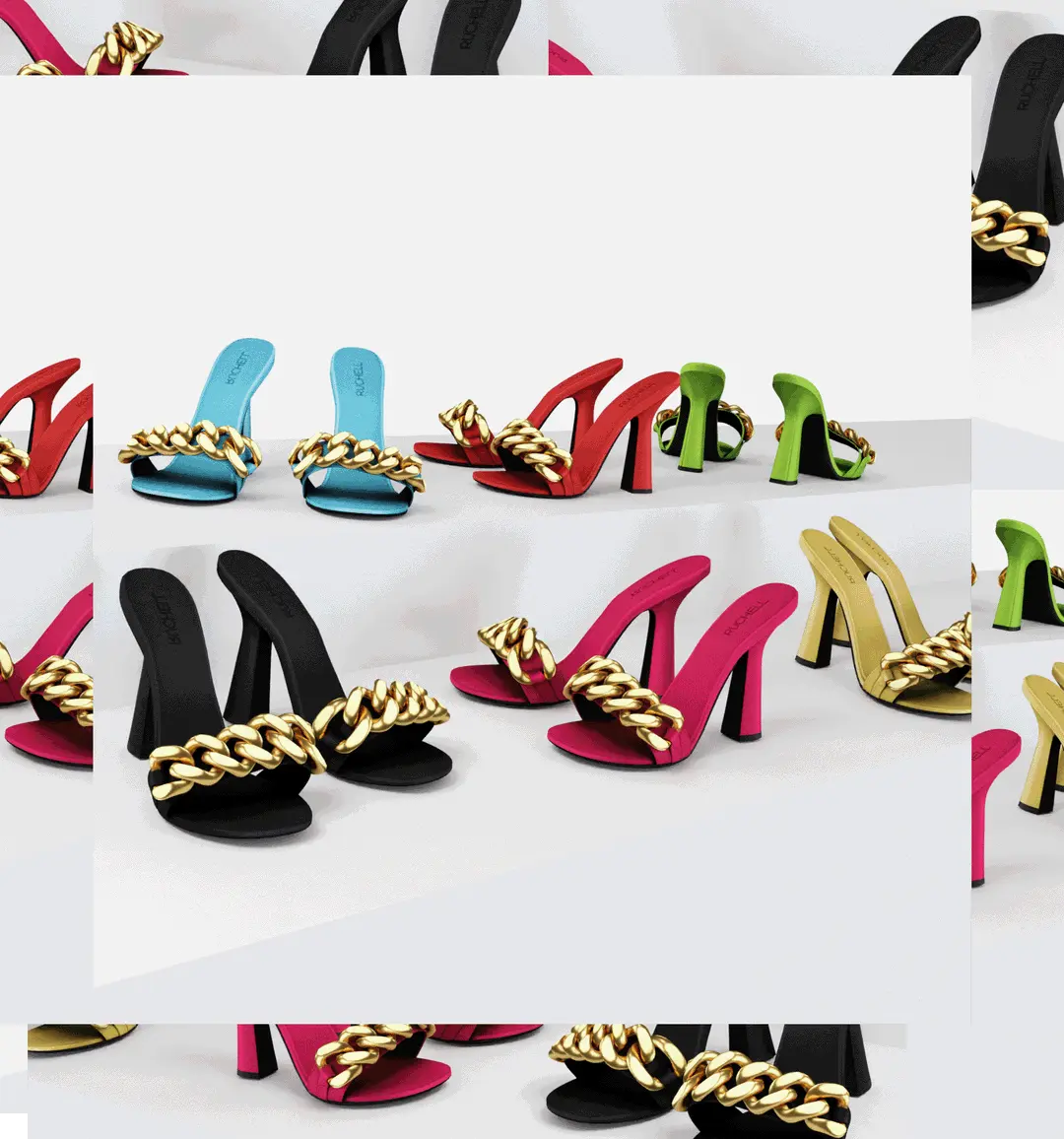 Босоножки Versace Sol Heels