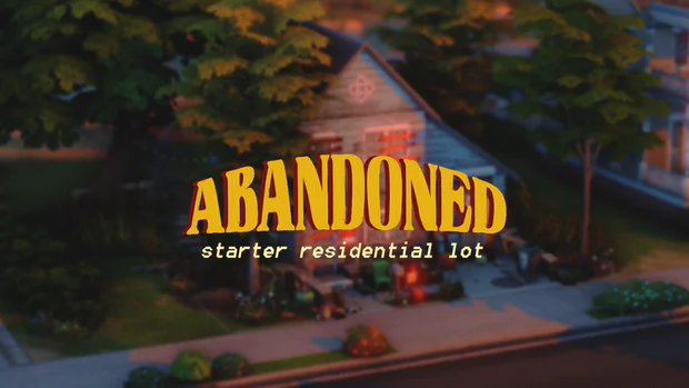 abandoned starter house | only one my cc pack