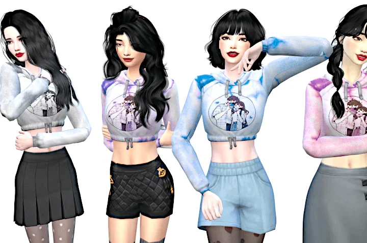 Mio Crop Hoodie