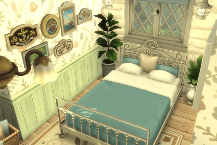 Little Cottage Themed Bedroom