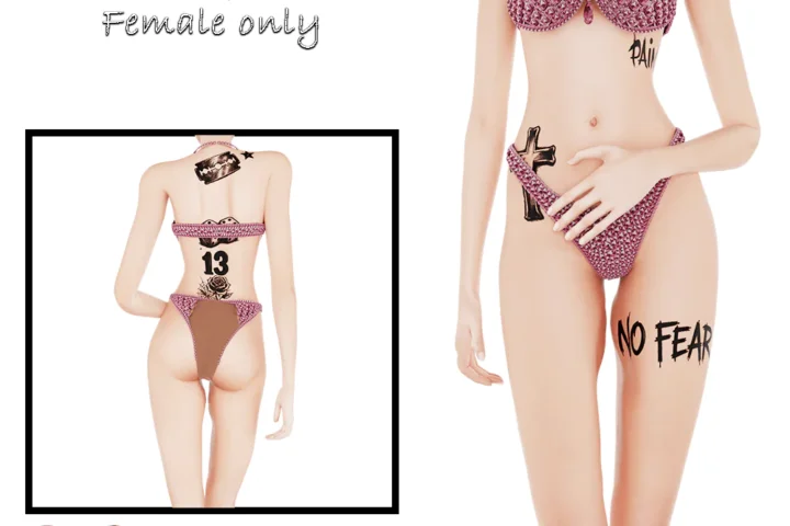 Female tattoo #108
