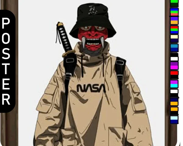 🖼️ [ESI] Oni Streetwear (Poster)