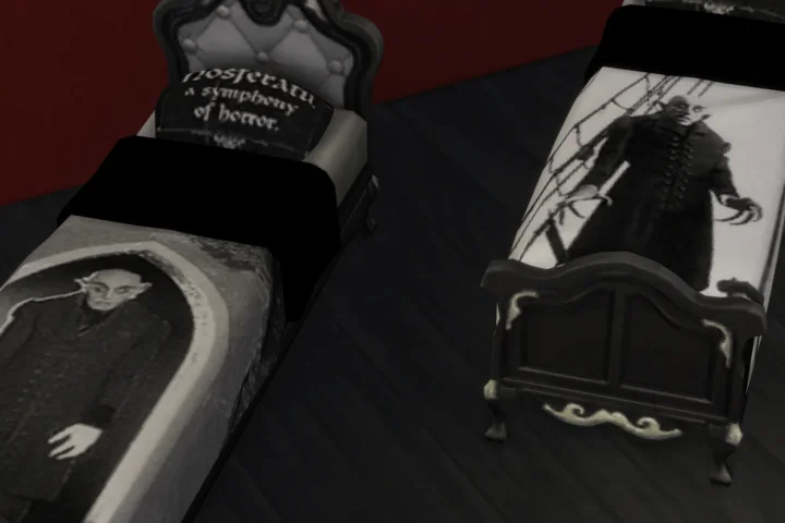 Goth Nosferatu Furniture Collection