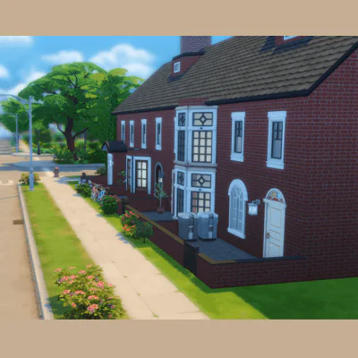 Oxford brick Houses