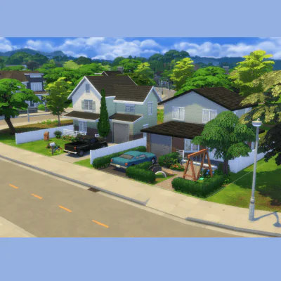two homes, one lot