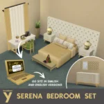 Serena Bedroom, Gossip Girl-inspired Set