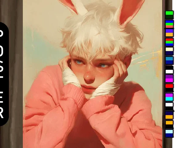 🖼️ [ESI] Pastel Bunny Boy (Poster)