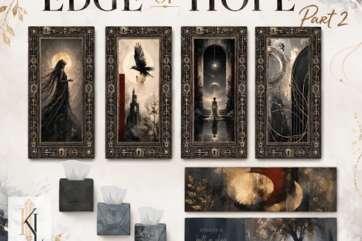Edge of Hope Collection Part 2 - WALL ART - YOGA MATS - CLUTTER