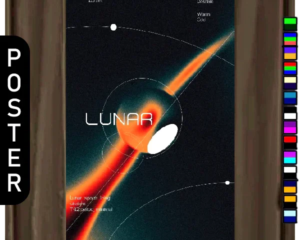 🖼️ [ESI] Lunar Desolate (Poster)
