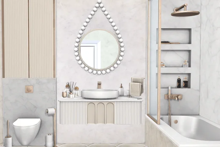 Elegant Shower and Tub
