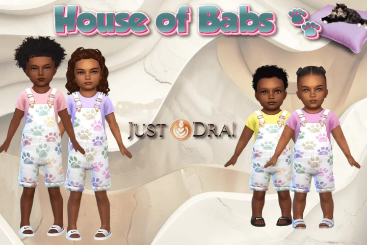 House of Babs - Bestie's Overalls
