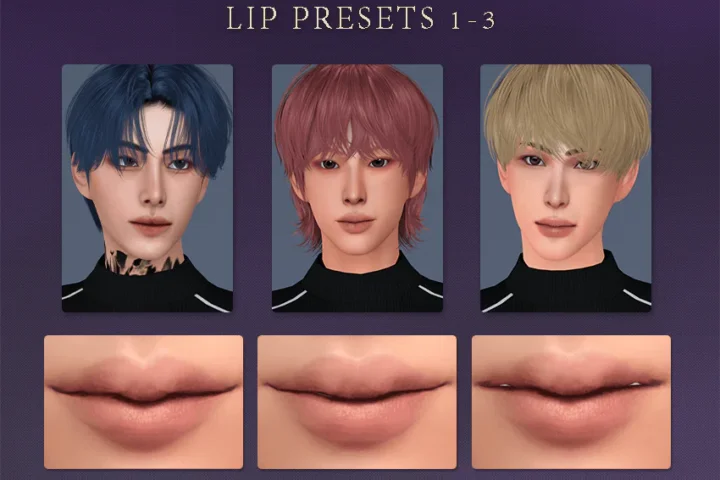 lip presets1-3